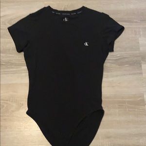 Woman’s Calvin Klein t-shirt body suit